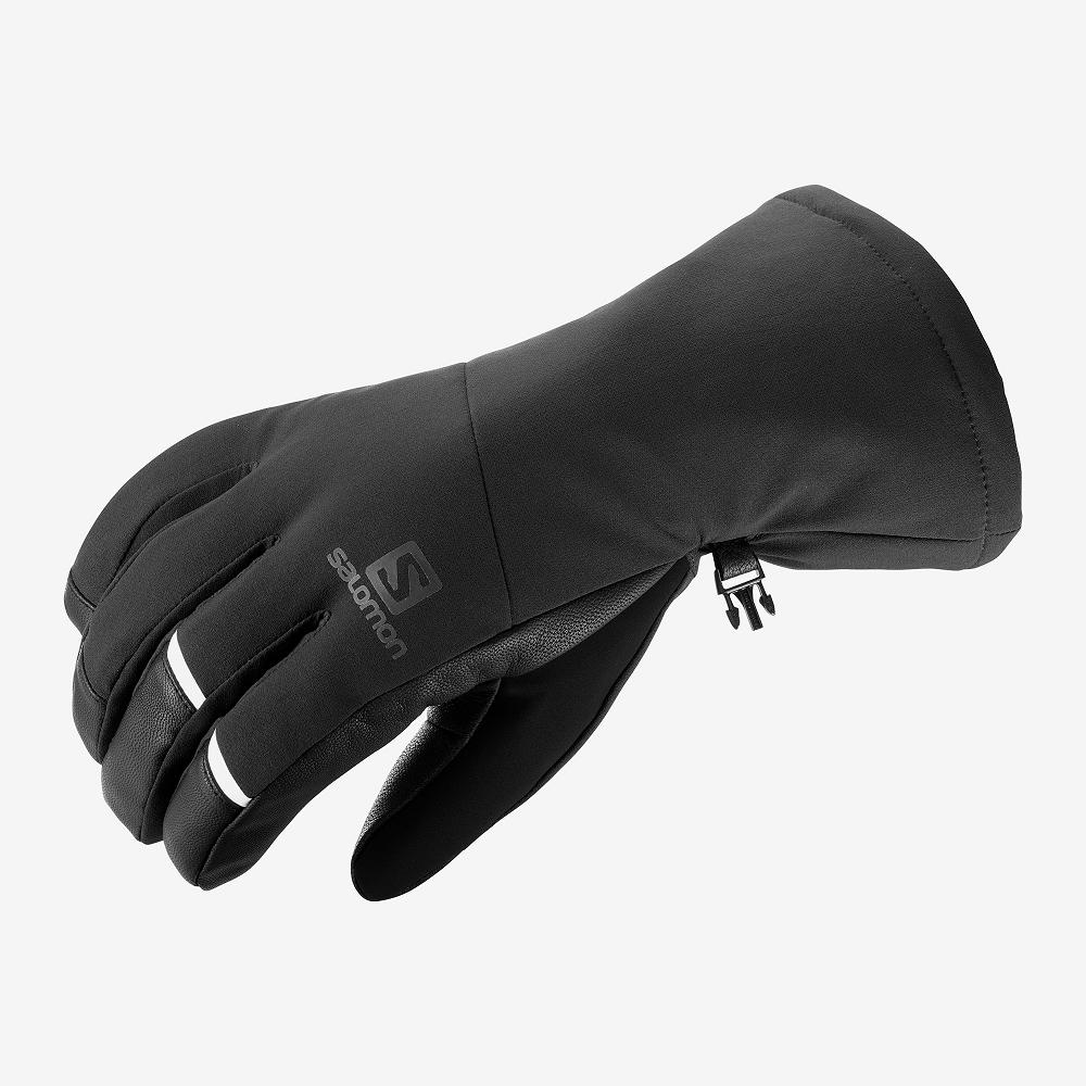 Salomon PROPELLER LONG M Guantes Hombre - Negras - Colombia (09386-XCFV)